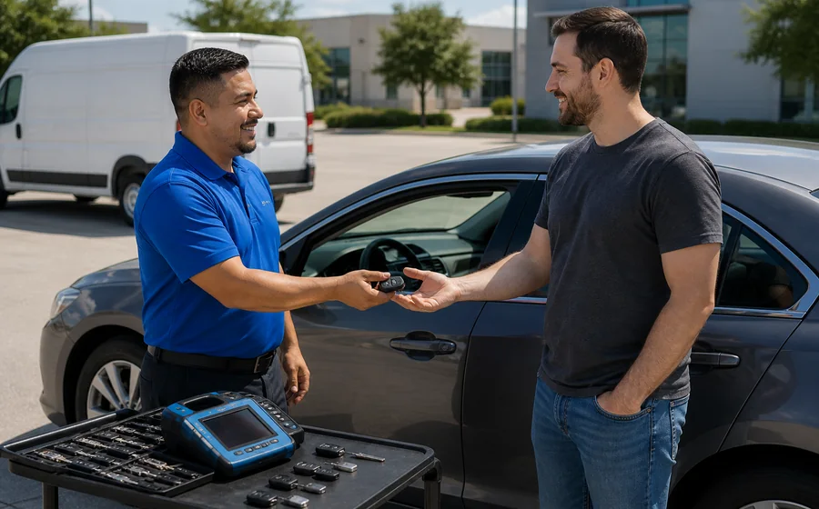 Mobile Car Key Replacement Throughout Houston in Houston TX